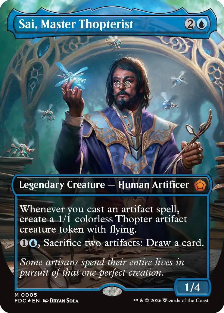 Sai, Master Thopterist (Borderless)