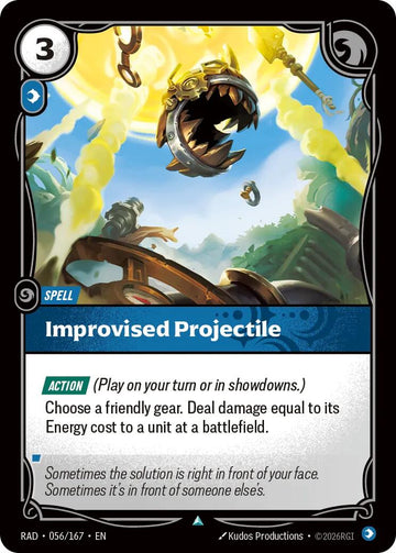 Improvised Projectile