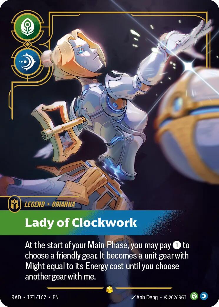 Orianna, Lady of Clockwork (Overnumbered)