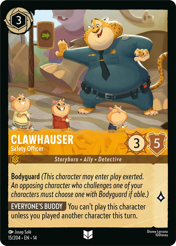 Clawhauser - Safety Officer