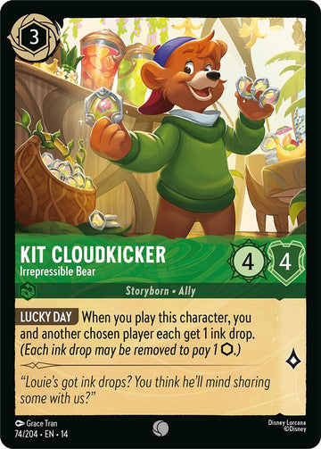 Kit Cloudkicker - Irrepressible Bear