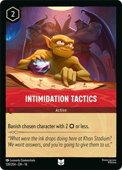 Intimidation Tactics