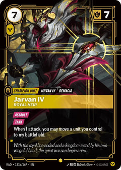 Jarvan IV, Royal Heir (Alternate Art)