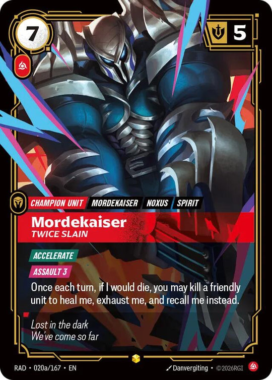 Mordekaiser, Twice Slain (Alternate Art)