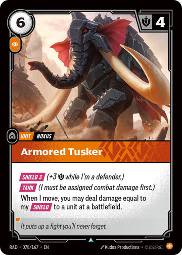 Armored Tusker