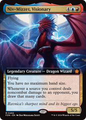 Niv-Mizzet, Visionary (Extended Art) (FDN-482) - Foundations: (Extended Art) Foil