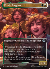 Frodo Baggins (Borderless) (LTR-404) - The Lord of the Rings: Tales of Middle-earth Foil