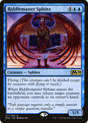 Riddlemaster Sphinx (M20-317) - Core Set 2020
