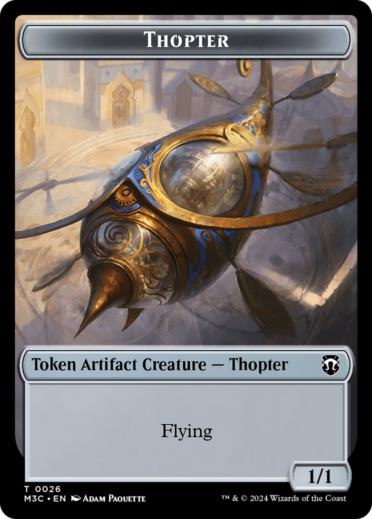 Thopter (TM3C-026) - Modern Horizons 3 Commander Tokens