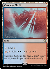 Cascade Bluffs (BLC-297) - Bloomburrow Commander