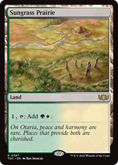 Sungrass Prairie (TDC-397) - Commander: Tarkir: Dragonstorm