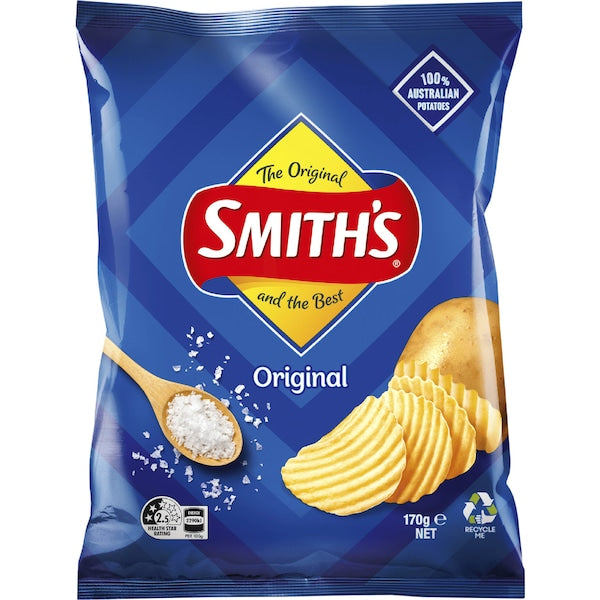Smith's Crinkle Cut Potato Chips 170g