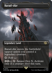 Barad-dur (0751) (Borderless) (Surge Foil) (LTR-751) - The Lord of the Rings: Tales of Middle-earth Foil