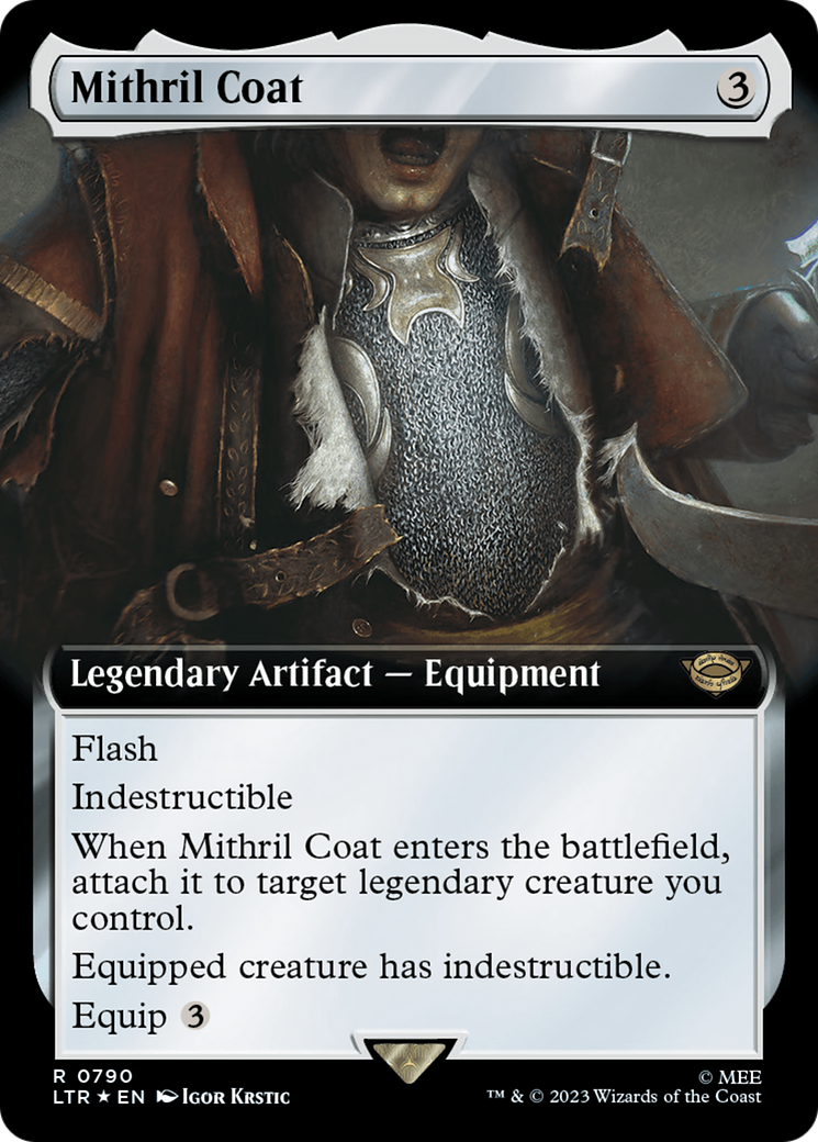 Mithril Coat (Extended Art) (Surge Foil) (LTR-790) - The Lord of the Rings: Tales of Middle-earth: (Extended Art) Foil