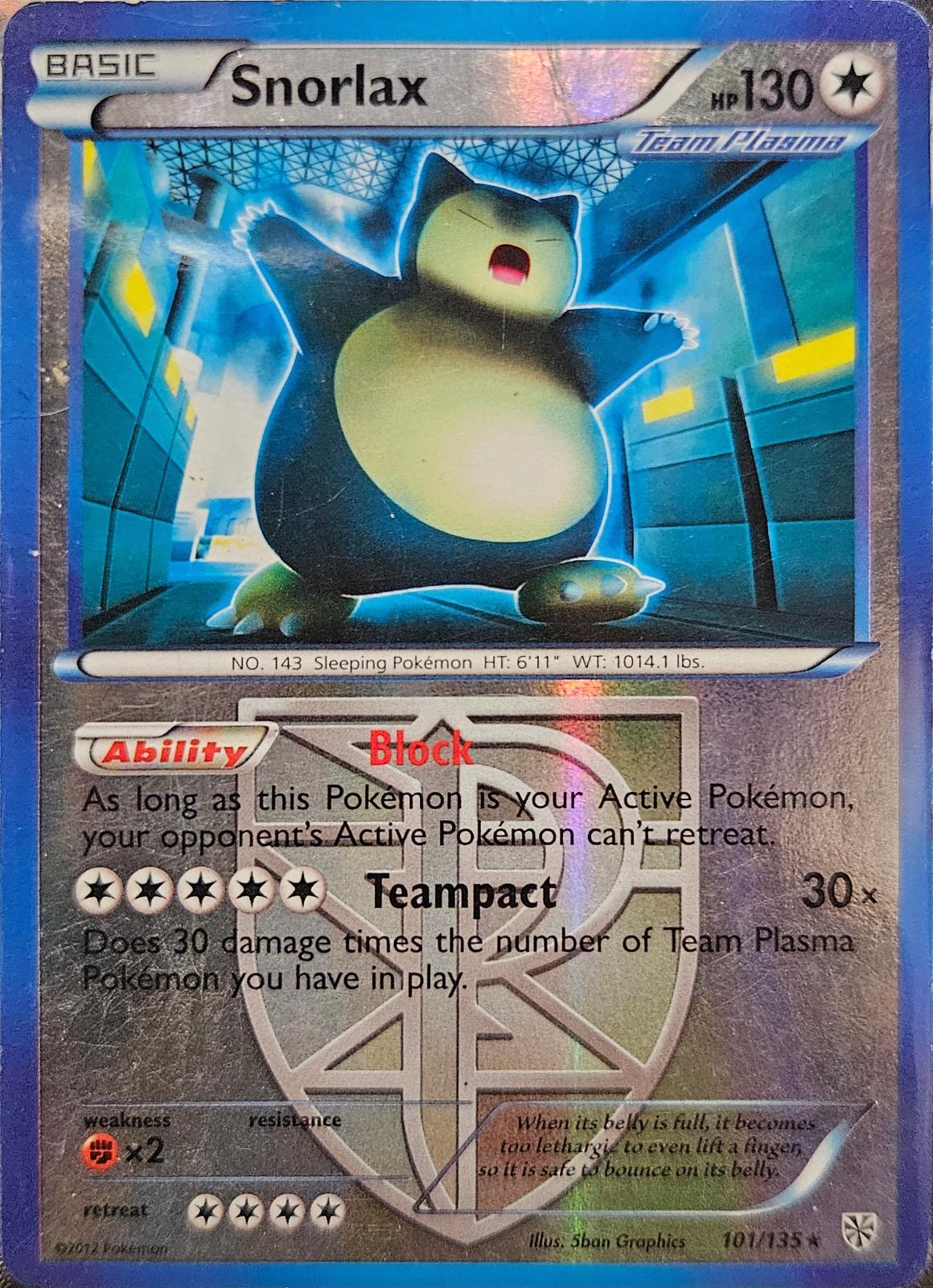 Snorlax (Team Plasma)