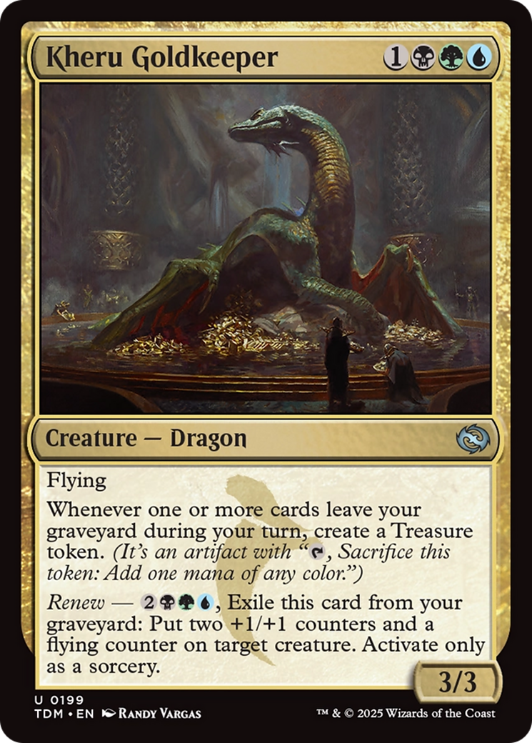 Kheru Goldkeeper (TDM-199) - Tarkir: Dragonstorm