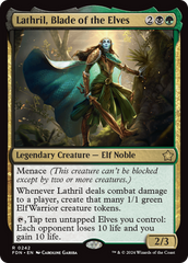 Lathril, Blade of the Elves (FDN-242) - Foundations Foil