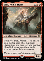 Etali, Primal Storm (BLC-196) - Bloomburrow Commander