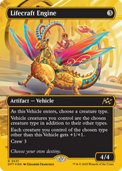 Lifecraft Engine (Borderless) (First-Place Foil) (DFT-531) - Aetherdrift Foil