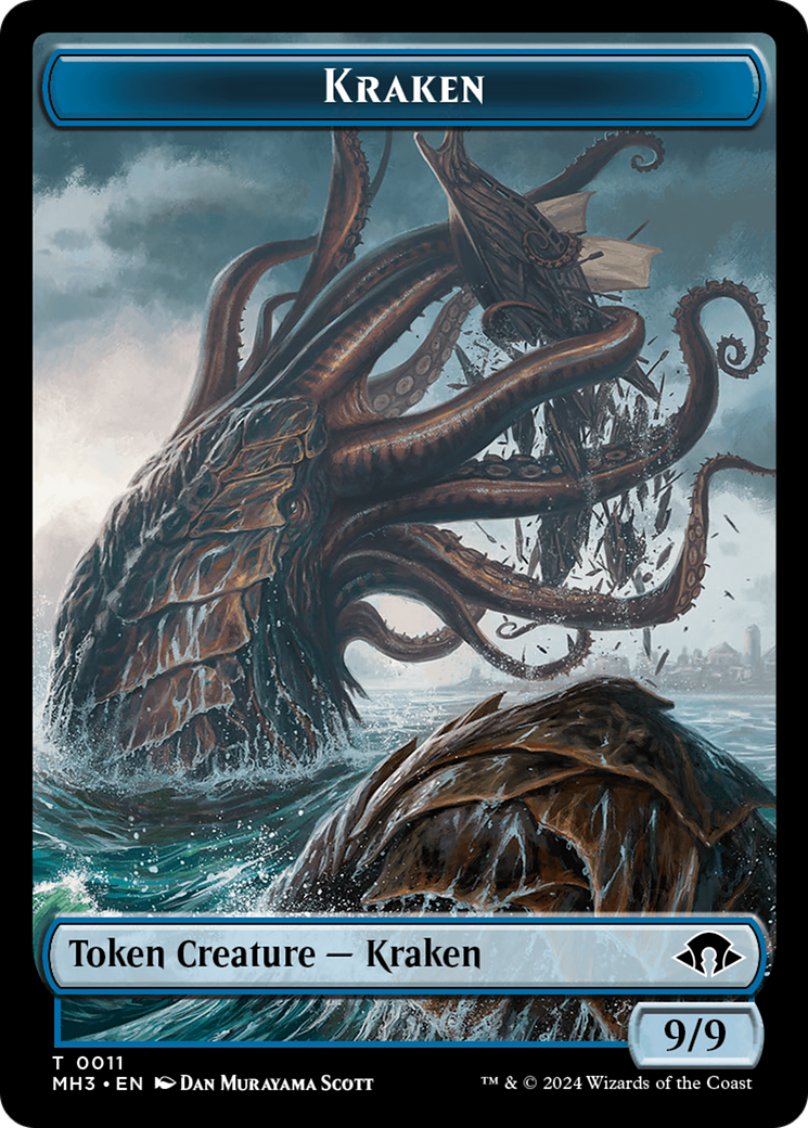 Kraken (TMH3-011) - Modern Horizons 3 Tokens Foil