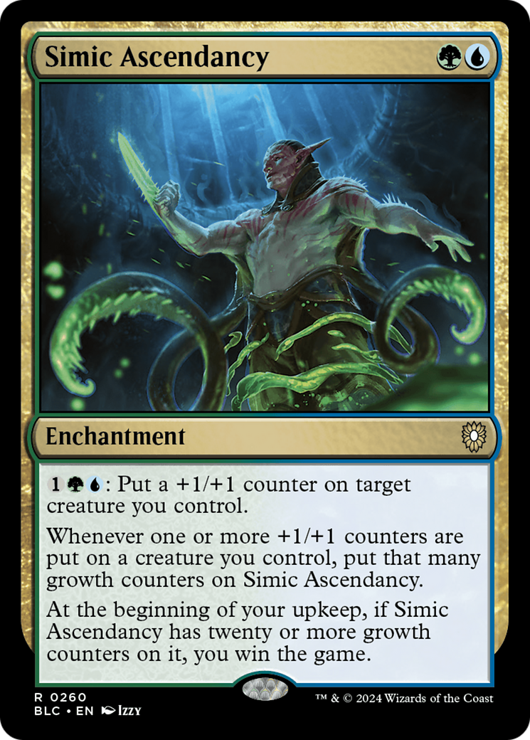Simic Ascendancy (BLC-260) - Bloomburrow Commander