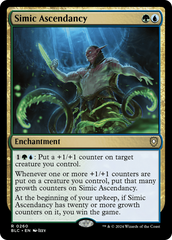 Simic Ascendancy (BLC-260) - Bloomburrow Commander