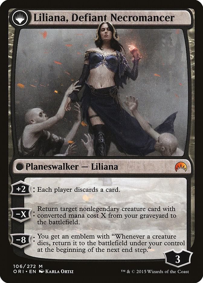 Liliana, Heretical Healer (Back)