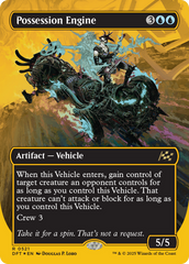 Possession Engine (Borderless) (First-Place Foil) (DFT-521) - Aetherdrift Foil