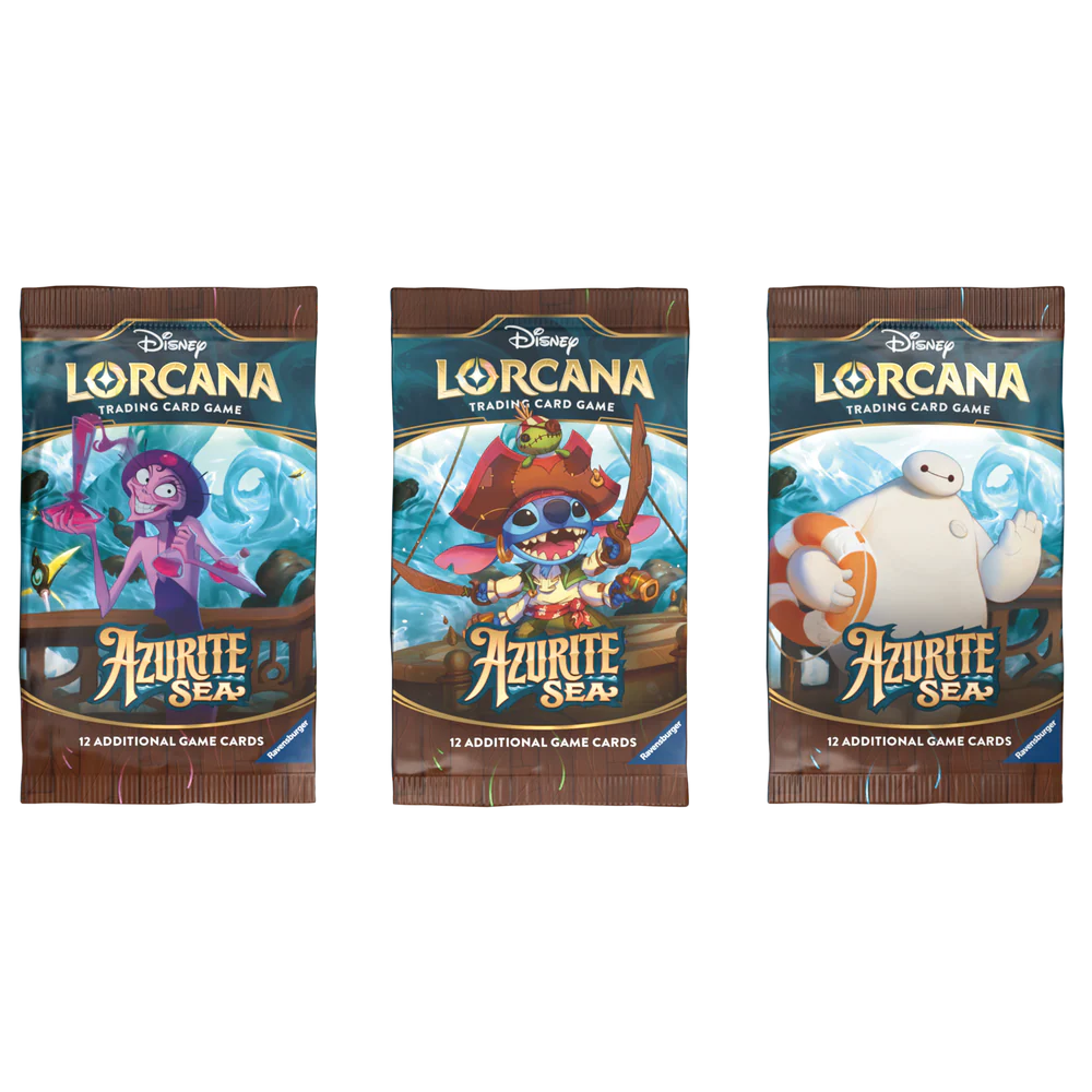Disney Lorcana TCG: Set 6 - Azurite Sea Booster Pack – English