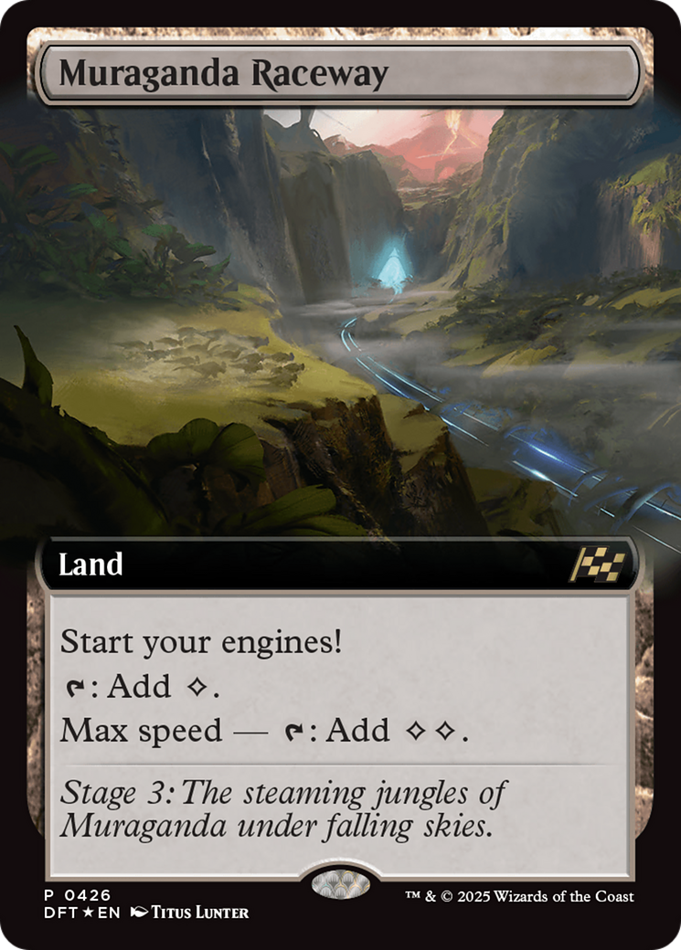 Muraganda Raceway (0426) (Extended Art) (DFT-426) - Aetherdrift: (Extended Art) Foil
