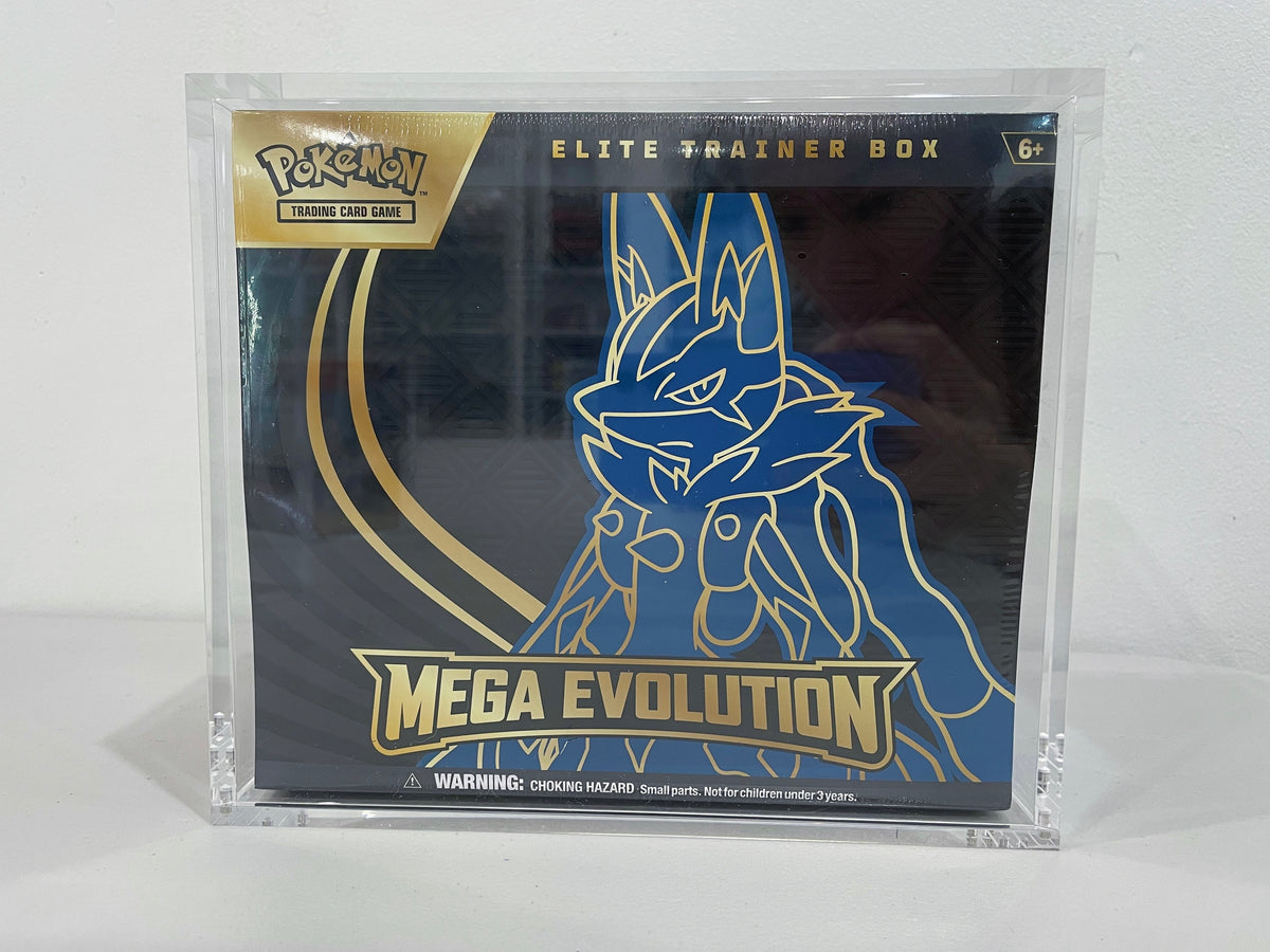 Magnetic Acrylic ETB Box Protector: Pokemon ETB Box Size - 5mm