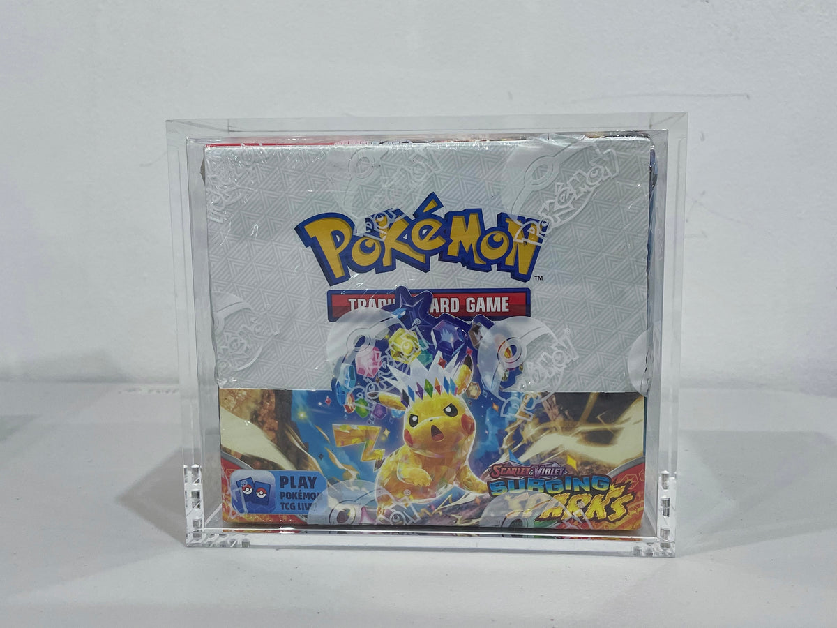 Magnetic Acrylic Booster Box Protector: Pokemon Booster Box Size - 5mm