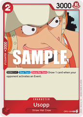 One Piece Card Game: Usopp - EN - OP01-004 (Romance Dawn, R)