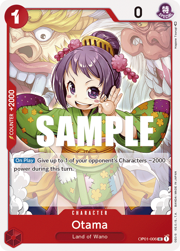 One Piece Card Game: Otama - EN - OP01-006 (Romance Dawn, UC)