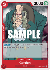 One Piece Card Game: Gordon - EN - OP01-011 (Romance Dawn, UC)