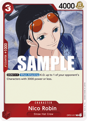 One Piece Card Game: Nico Robin - EN - OP01-017 (Romance Dawn, R)