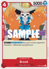 One Piece Card Game: Brook - EN - OP01-022 (Romance Dawn, UC)