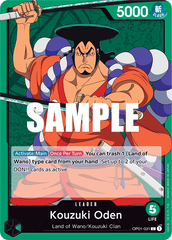 One Piece Card Game: Kouzuki Oden - EN - OP01-031 (Romance Dawn, L)