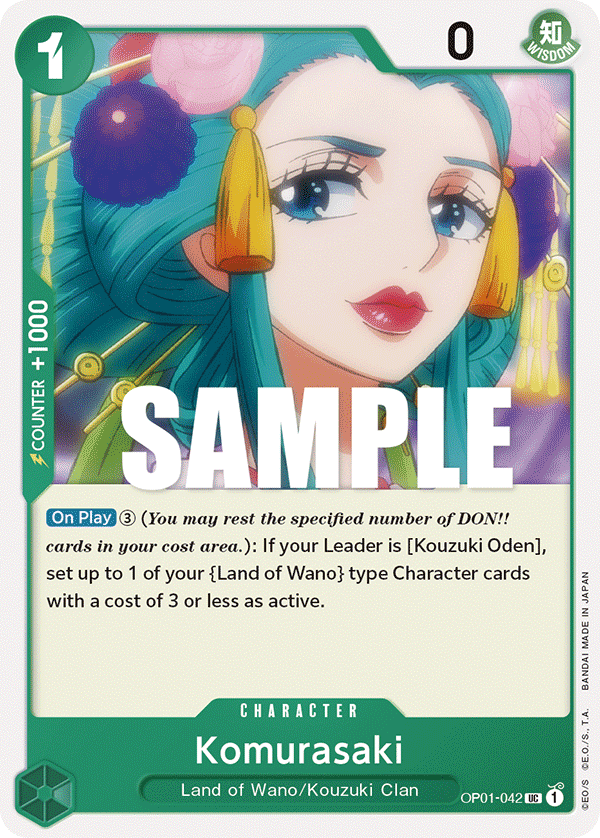 One Piece Card Game: Komurasaki - EN - OP01-042 (Romance Dawn, C)
