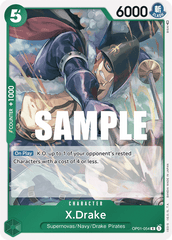One Piece Card Game: X.Drake - EN - OP01-054 (Romance Dawn, R)