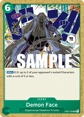 One Piece Card Game: Demon Face - EN - OP01-056 (Romance Dawn, UC)