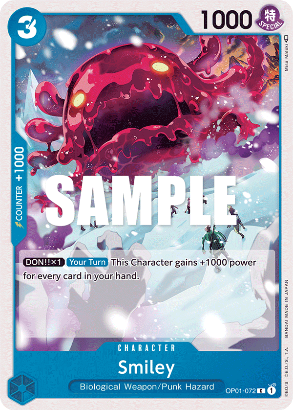 One Piece Card Game: Smiley - EN - OP01-072 (Romance Dawn, C)