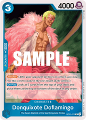 One Piece Card Game: Donquixote Doflamingo - EN - OP01-073 (Romance Dawn, R)