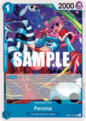 One Piece Card Game: Perona - EN - OP01-077 (Romance Dawn, UC)