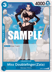 One Piece Card Game: Miss Doublefinger(Zala) - EN - OP01-080 (Romance Dawn, C)