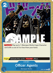 One Piece Card Game: Officer Agents - EN - OP01-087 (Romance Dawn, C)