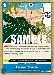 One Piece Card Game: Desert Spada - EN - OP01-088 (Romance Dawn, UC)