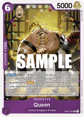 One Piece Card Game: Queen - EN - OP01-097 (Romance Dawn, R)