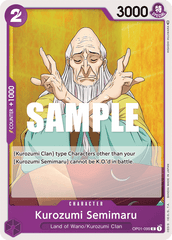 One Piece Card Game: Kurozumi Semimaru - EN - OP01-099 (Romance Dawn, C)