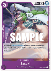 One Piece Card Game: Sasaki - EN - OP01-101 (Romance Dawn, UC)